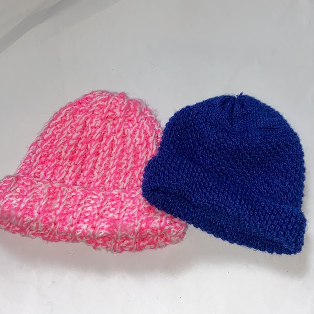 2 Women Hats Handmade